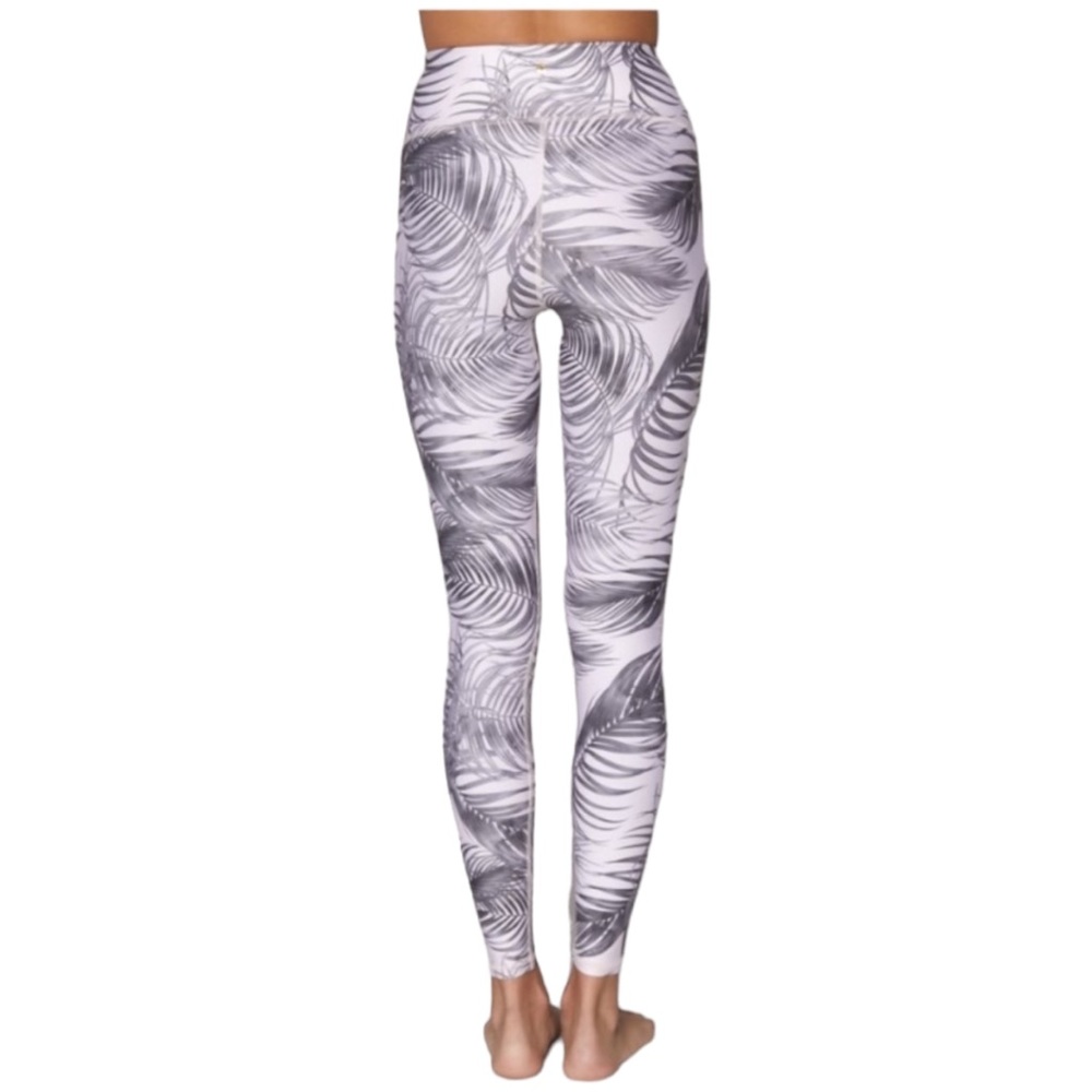 Spiritual Gangster Intent 7/8 High Waist Leggings in Palm NWOT (S) - Picture 4 of 12